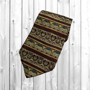 ROUNDTREE AND YORKE MENS SILK TIE